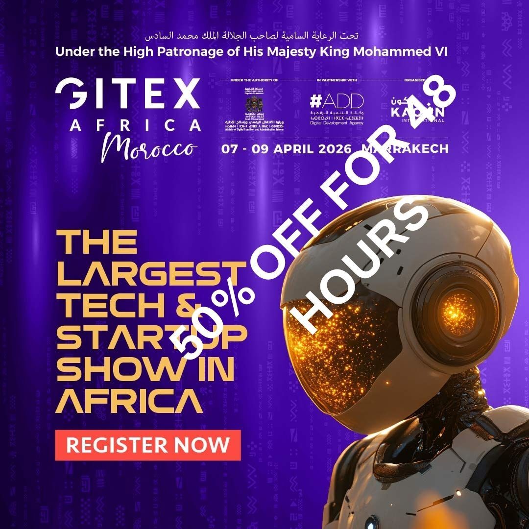 Final 48 Hours: 50% Off GITEX AFRICA 2026 Delegate Passes